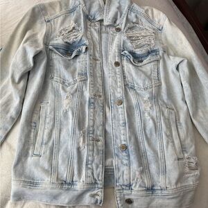 Hollister Light Blue Denim Jacket